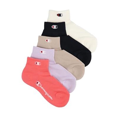Champion Unisex-strumpor barn och tonåringar, Marshmallow/marinblå/grå/orkidé/sorbetto alla fragola, 31-34 Champion Unisex-strumpor barn och tonåringar, Marshmallow/marinblå/grå/orkidé/sorbetto alla fragola, 31-34