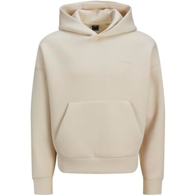 JACK & JONES Jcokinetic Sweat Hood Jnr, Moonbeam, 128 JACK & JONES Jcokinetic Sweat Hood Jnr, Moonbeam, 128