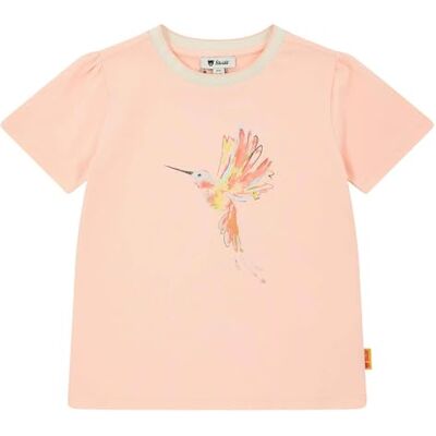Steiff flickor kortärmad t-shirt, persika melba, 98 Steiff flickor kortärmad t-shirt, persika melba, 98