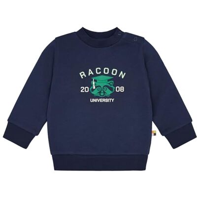 loud + proud unisex barn sweatshirt med tryckmotiv, GOTS certifierad sweatshirt, Ultraamarin, 98-104 loud + proud unisex barn sweatshirt med tryckmotiv, GOTS certifierad sweatshirt, Ultraamarin, 98-104