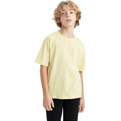 DeFacto T-shirt för pojkar, GUL, 11-12 år DeFacto T-shirt för pojkar, GUL, 11-12 år