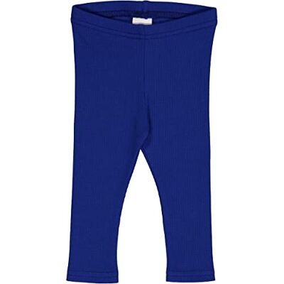 Fred's World by Green Cotton Baby flicka Alfa Rib leggings, Surf, 68 Fred's World by Green Cotton Baby flicka Alfa Rib leggings, Surf, 68