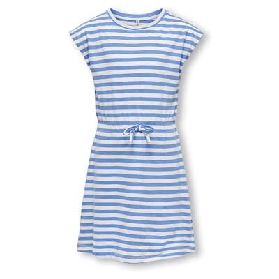 ONLY MAMALICIOUS Flicka konmay S/S klänning Noos Jrs, Provence/Stripes: molndansare, 122/128 cm ONLY MAMALICIOUS Flicka konmay S/S klänning Noos Jrs, Provence/Stripes: molndansare, 122/128 cm