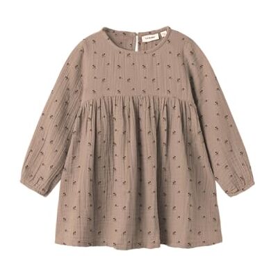 Lil' atelier mini Nmftamina Ls lös klänning Lil, roebuck, 110 Lil' atelier mini Nmftamina Ls lös klänning Lil, roebuck, 110