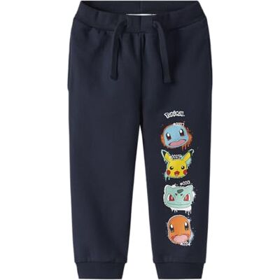 NAME IT Nmmnoa Pokemon Nreg SWE byxor Bru Sky, marinblå blazer, 92 NAME IT Nmmnoa Pokemon Nreg SWE byxor Bru Sky, marinblå blazer, 92