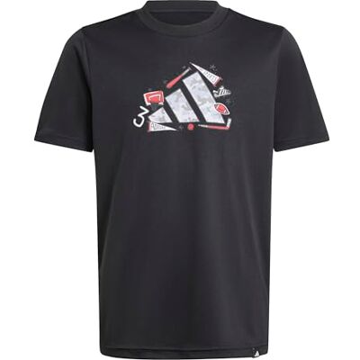 adidas Unisex – Barn CLIMACOOL CAMO GRAPHIC T-SHIRT JUNIOR, black, 9-10 Years adidas Unisex – Barn CLIMACOOL CAMO GRAPHIC T-SHIRT JUNIOR, black, 9-10 Years