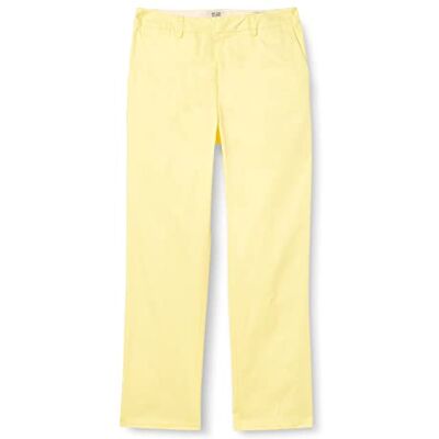 Scotch & Soda Kvinnors abott-Mid Rise Tapered ekologisk bomull chinos byxor, popcorn 5419, gul, Popcorn 5419, 26W x 32L Scotch & Soda Kvinnors abott-Mid Rise Tapered ekologisk bomull chinos byxor, popcorn 5419, gul, Popcorn 5419, 26W x 32L