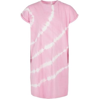 Urban Classics Girl's Tie Dye Dress Klänning, Girlyrosa, 146/152 Urban Classics Girl's Tie Dye Dress Klänning, Girlyrosa, 146/152