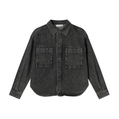 NAME IT Boy skjorta denim, Medium grå denim, 134 NAME IT Boy skjorta denim, Medium grå denim, 134