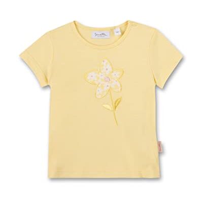 Sanetta T-shirt för flickor, citron, 56 Sanetta T-shirt för flickor, citron, 56