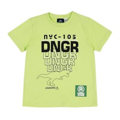 Chicco Kortärmad T-shirt i bomull för barn och pojkar, Ljusgrön, 7 anni Chicco Kortärmad T-shirt i bomull för barn och pojkar, Ljusgrön, 7 anni
