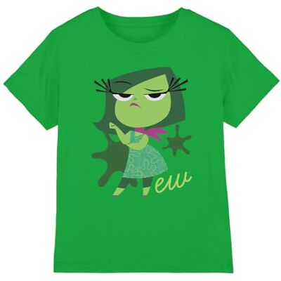Disney Inside Out 2 Disgust unisex barn t-shirt, gröngrön, 12-13 år, Kelly Green, 12-13 År Disney Inside Out 2 Disgust unisex barn t-shirt, gröngrön, 12-13 år, Kelly Green, 12-13 År