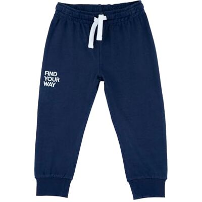Chicco Unisex barn Pantaloni Della Tuta, i Cotonehängselbyxor, Blå (1), 2T Chicco Unisex barn Pantaloni Della Tuta, i Cotonehängselbyxor, Blå (1), 2T