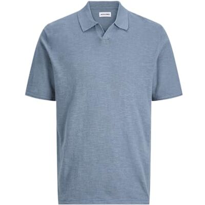 JACK & JONES Herr Jjkane stickad polotröja Jnr, Blue Mirage, 10 år, Blå hägring, 140 JACK & JONES Herr Jjkane stickad polotröja Jnr, Blue Mirage, 10 år, Blå hägring, 140