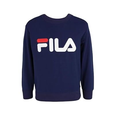 FILA Unisex barn BABINA GREDA Classic Logo Crew tröja, Medieval Blue, 86/92, medeltida blå FILA Unisex barn BABINA GREDA Classic Logo Crew tröja, Medieval Blue, 86/92, medeltida blå