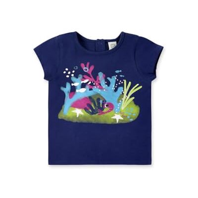 Tuc Tuc Baby flicka kortärmad t-shirt i marinblå med tryck, Marinblå, 1 år Tuc Tuc Baby flicka kortärmad t-shirt i marinblå med tryck, Marinblå, 1 år