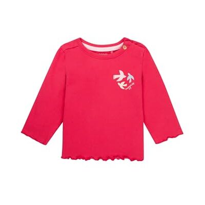 Noppies baby-flicka, t-shirt, muncy långärmad t-shirt, Hallon – N287, 62 cm Noppies baby-flicka, t-shirt, muncy långärmad t-shirt, Hallon – N287, 62 cm