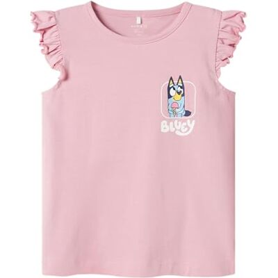 NAME IT Namn IT flicka Nmfmuru Bluey Ss Top Box Sky, cameo rosa, 92 NAME IT Namn IT flicka Nmfmuru Bluey Ss Top Box Sky, cameo rosa, 92
