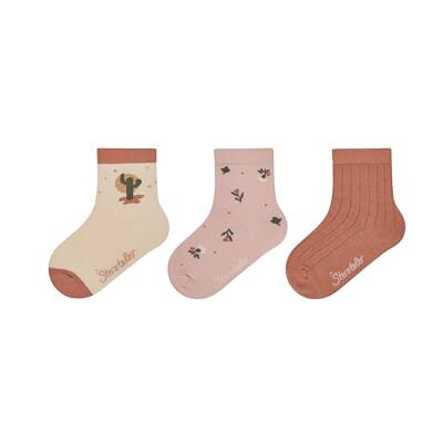 Sterntaler Baby Socken 3er Kaktus Strumpor 3 Kaktus, Gräddvit, 30 Sterntaler Baby Socken 3er Kaktus Strumpor 3 Kaktus, Gräddvit, 30