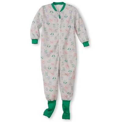 CALIDA småbarn jumpsuit barn, tillverkad av 100% ekologisk bomull, Viridis Green, 68-74 CALIDA småbarn jumpsuit barn, tillverkad av 100% ekologisk bomull, Viridis Green, 68-74