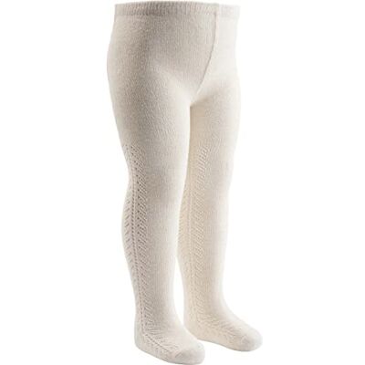 by Green Cotton av grön bomull flicka spets strumpor, Buttercreme, 116 by Green Cotton av grön bomull flicka spets strumpor, Buttercreme, 116