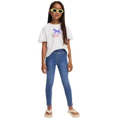 Desigual LEGGINGS_JEAN, 5/6, 5008 DENIM DARK BLUE, Blå, 6 år Desigual LEGGINGS_JEAN, 5/6, 5008 DENIM DARK BLUE, Blå, 6 år