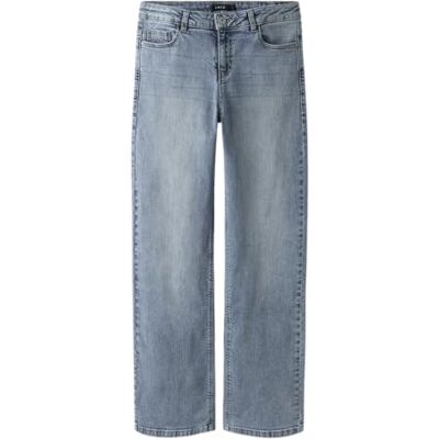 Lmtd Nlfbli DNM Nw R Wide Pant Noos, Ljusblå denim, 134 Lmtd Nlfbli DNM Nw R Wide Pant Noos, Ljusblå denim, 134