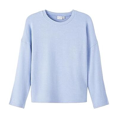 NAME IT Flickor NKFVICTI LS Knit L NOOS tröja, Serenity, 122/128 NAME IT Flickor NKFVICTI LS Knit L NOOS tröja, Serenity, 122/128