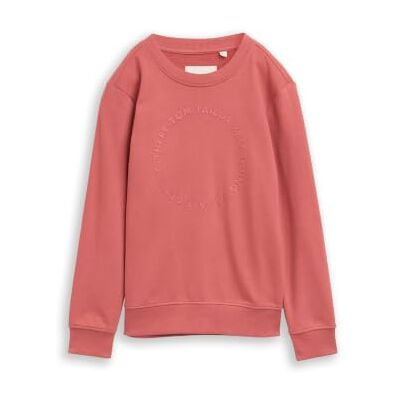 TOM TAILOR Barn pojkar sweatshirt, 39448 – blekröd, 152 TOM TAILOR Barn pojkar sweatshirt, 39448 – blekröd, 152