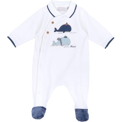 Chicco Sovkläder för pojkar och småbarn, Naturlig, 9 mesi Chicco Sovkläder för pojkar och småbarn, Naturlig, 9 mesi