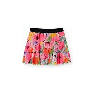 Desigual Flickors blommor 3033 rosa blomma kjol, röd, 14 år, röd, 14 År Desigual Flickors blommor 3033 rosa blomma kjol, röd, 14 år, röd, 14 År