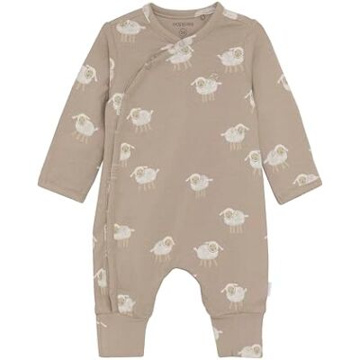 Noppies Baby unisex lekdräkt soperton långärmad, Djur mönster sand/naken – N316, 74 Noppies Baby unisex lekdräkt soperton långärmad, Djur mönster sand/naken – N316, 74