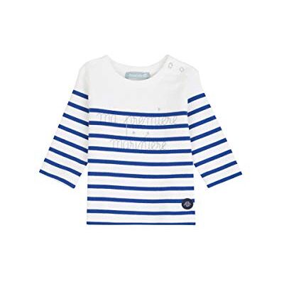 Armor-lux Armor Lux Baby t-shirt, Vit (Dw5 Blanc/Etoile Dw5), 12 månader Armor-lux Armor Lux Baby t-shirt, Vit (Dw5 Blanc/Etoile Dw5), 12 månader
