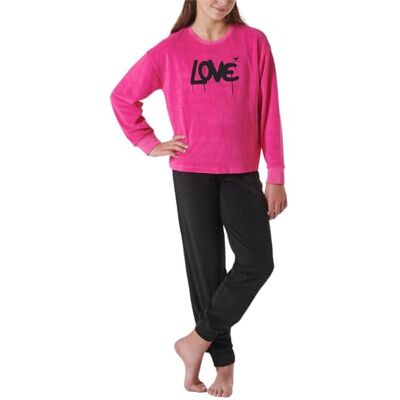 Schiesser pyjamas för flickor, Rosa_181978, 140 Schiesser pyjamas för flickor, Rosa_181978, 140