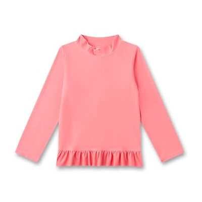 Sanetta UV-skjorta rosa Praktisk och skyddande badskjorta gjord av återvunnen polyesterblandning för flickor. Badkläder för barn, ROSA, 92 Sanetta UV-skjorta rosa Praktisk och skyddande badskjorta gjord av återvunnen polyesterblandning för flickor. Badkläder för barn, ROSA, 92