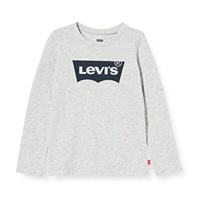 Levi's Kids T-shirt för flickor, Grå ljung, 6 År Levi's Kids T-shirt för flickor, Grå ljung, 6 År