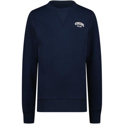 Vingino Boys icon-crewneck tröja storlek 8 of The SS26 Collection, blå, 8 år Vingino Boys icon-crewneck tröja storlek 8 of The SS26 Collection, blå, 8 år