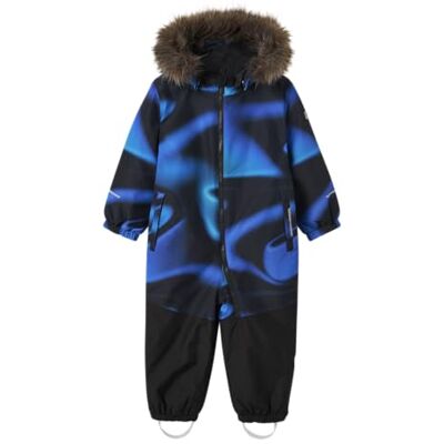 NAME IT Nmmsnow10 Suit Line AOP Fo, Strålande blå, 116 NAME IT Nmmsnow10 Suit Line AOP Fo, Strålande blå, 116