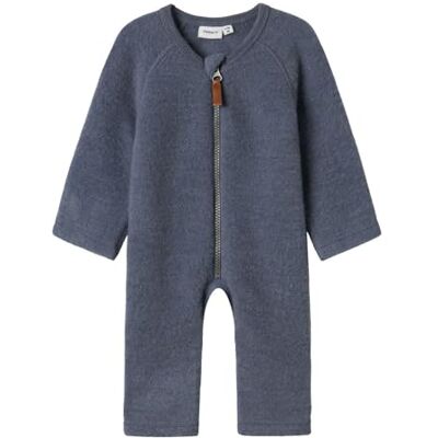 NAME IT Nbmwmino Wool Bru Ls Suit Noos, Folkstone grå, 50 NAME IT Nbmwmino Wool Bru Ls Suit Noos, Folkstone grå, 50