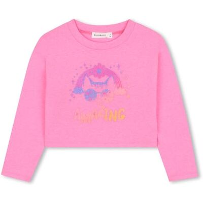 Billieblush U21406 t-shirt för flickor, Rosa, 5 år Billieblush U21406 t-shirt för flickor, Rosa, 5 år