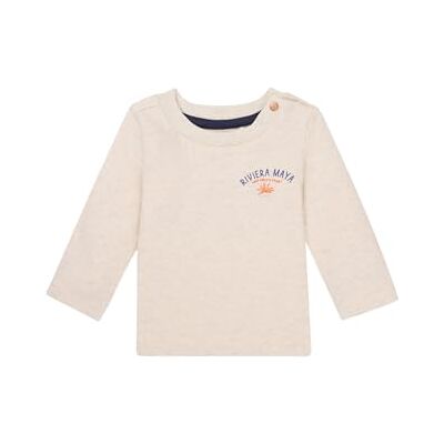 Noppies Baby pojkar pojkar t-shirt Olton långärmad t-shirt, Havmeal melange – P611, 68 cm Noppies Baby pojkar pojkar t-shirt Olton långärmad t-shirt, Havmeal melange – P611, 68 cm