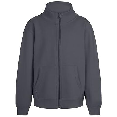 Mukua SZ270K Cooper Kids; tröja för barn med dragkedja, färg blå fog; storlek 9/11, Blå räv, 9-11 år Mukua SZ270K Cooper Kids; tröja för barn med dragkedja, färg blå fog; storlek 9/11, Blå räv, 9-11 år