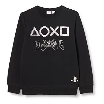 NAME IT Pojkar Nkmplaystation Odis Sweat Bru Bfu sweatshirt, svart, 134 cm NAME IT Pojkar Nkmplaystation Odis Sweat Bru Bfu sweatshirt, svart, 134 cm