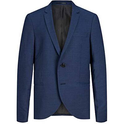 JACK & JONES Jprsolaris Jr Blazer för pojkar, medeltida blå, 152 cm JACK & JONES Jprsolaris Jr Blazer för pojkar, medeltida blå, 152 cm