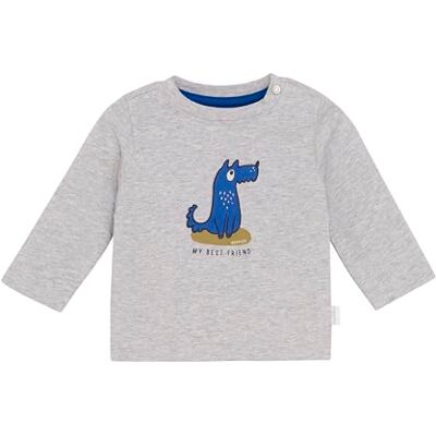 Noppies Baby Boys t-shirt Shafer Long Sleeve T-shirt, Greek Blue-N403, 56 cm för spädbarn, Greek Blue N403, 56 Noppies Baby Boys t-shirt Shafer Long Sleeve T-shirt, Greek Blue-N403, 56 cm för spädbarn, Greek Blue N403, 56