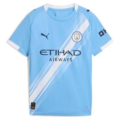 PUMA Manchester City FC Barn Hemmatröja 25/26, Blå (Team Light Blue x White), 116 PUMA Manchester City FC Barn Hemmatröja 25/26, Blå (Team Light Blue x White), 116