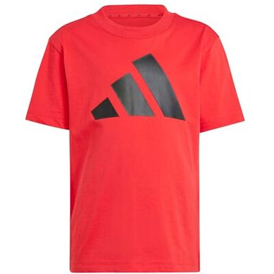 Barn långärmad Röd T-shirt - Adidas Barn långärmad Röd T-shirt - Adidas