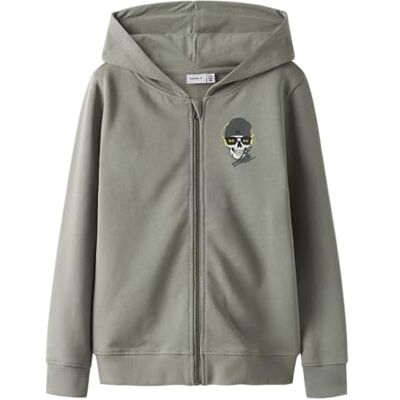 NAME IT NAMN IT Pojkens Nkmteddy Ls Sweat Card Wh Bru, Skugga, 134/140 cm, Skugga, 134/140 cm NAME IT NAMN IT Pojkens Nkmteddy Ls Sweat Card Wh Bru, Skugga, 134/140 cm, Skugga, 134/140 cm