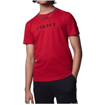 NIKE Jordan Big Kids' broderad logotyp T-shirt blus baby flicka NIKE Jordan Big Kids' broderad logotyp T-shirt blus baby flicka