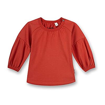 Sanetta T-shirt för flickor, Röd paprika, 68 cm Sanetta T-shirt för flickor, Röd paprika, 68 cm